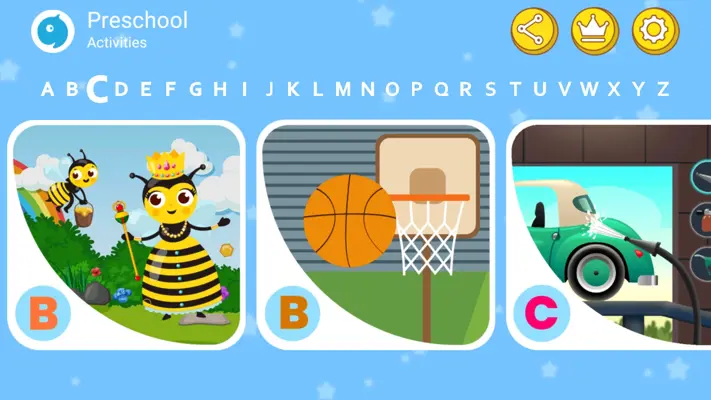 ABC Kids Games - Fun Learning games for Smart Kids android App screenshot 0